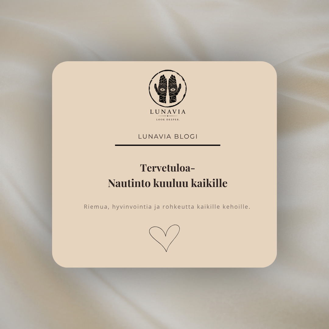 Tervetuloa – nautinto kuuluu kaikille!