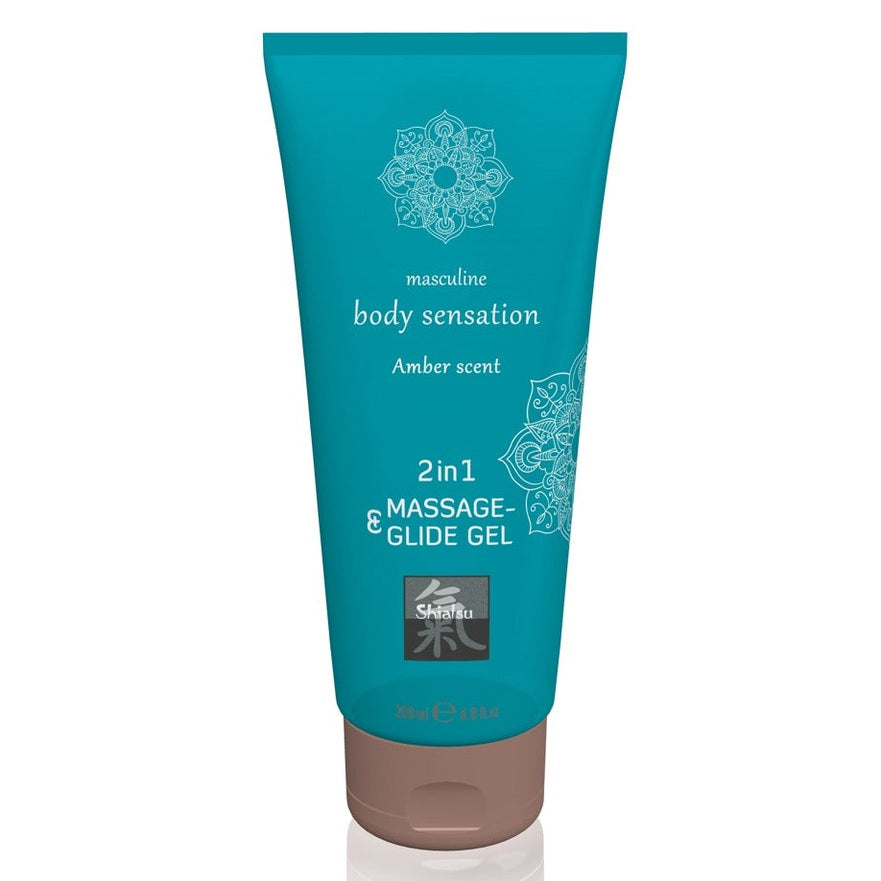 Massage & Glide Gel 2in1 Amber Scent