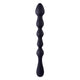 10.5 Inch Ribbed Silicone Anal Ball Beads Black