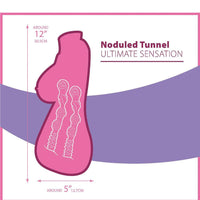 Life Like Masturbator With Noduled