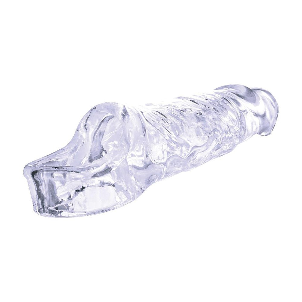 5 Inch Penis Extender With Ball Strap Clear