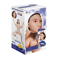 104Cm Pvc Inflatable Sitting Doll With Asian Face