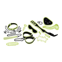 12-osainen pimeässä hohtava all-in-one-sidontasarja