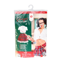 Koulutytön asu