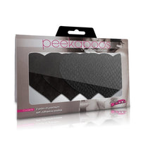 Pasties Classic Black Hearts
