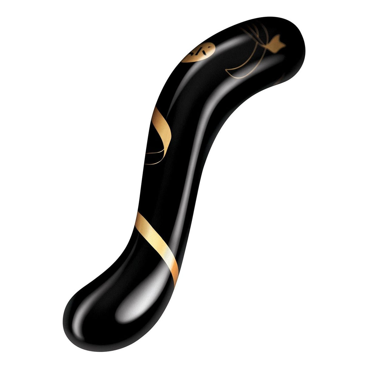 Käsinpuhallettu lasidildo