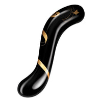 Käsinpuhallettu lasidildo