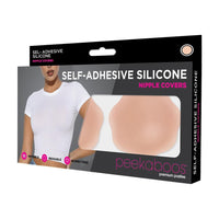 Peekaboos Self Adhesive Silicone Nipple Covers, Flesh