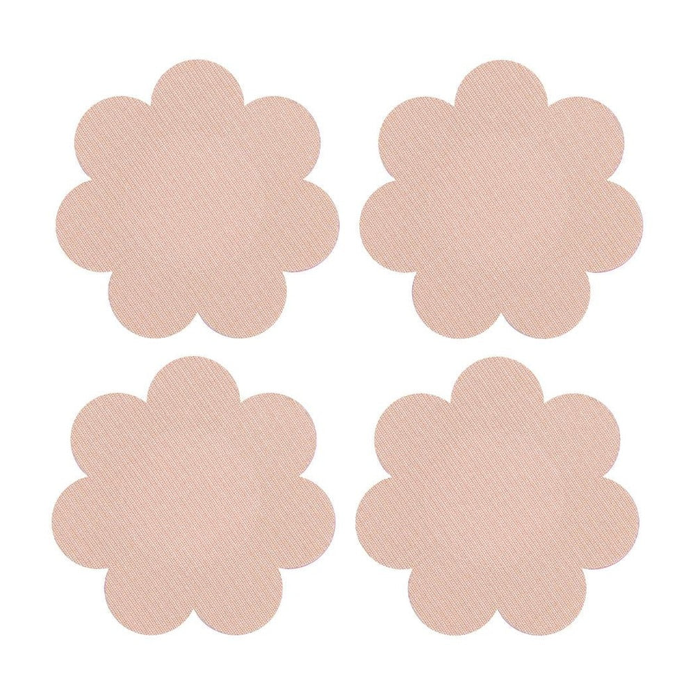 Peekaboos Self Adhesive Satin Nipple Covers, Nude