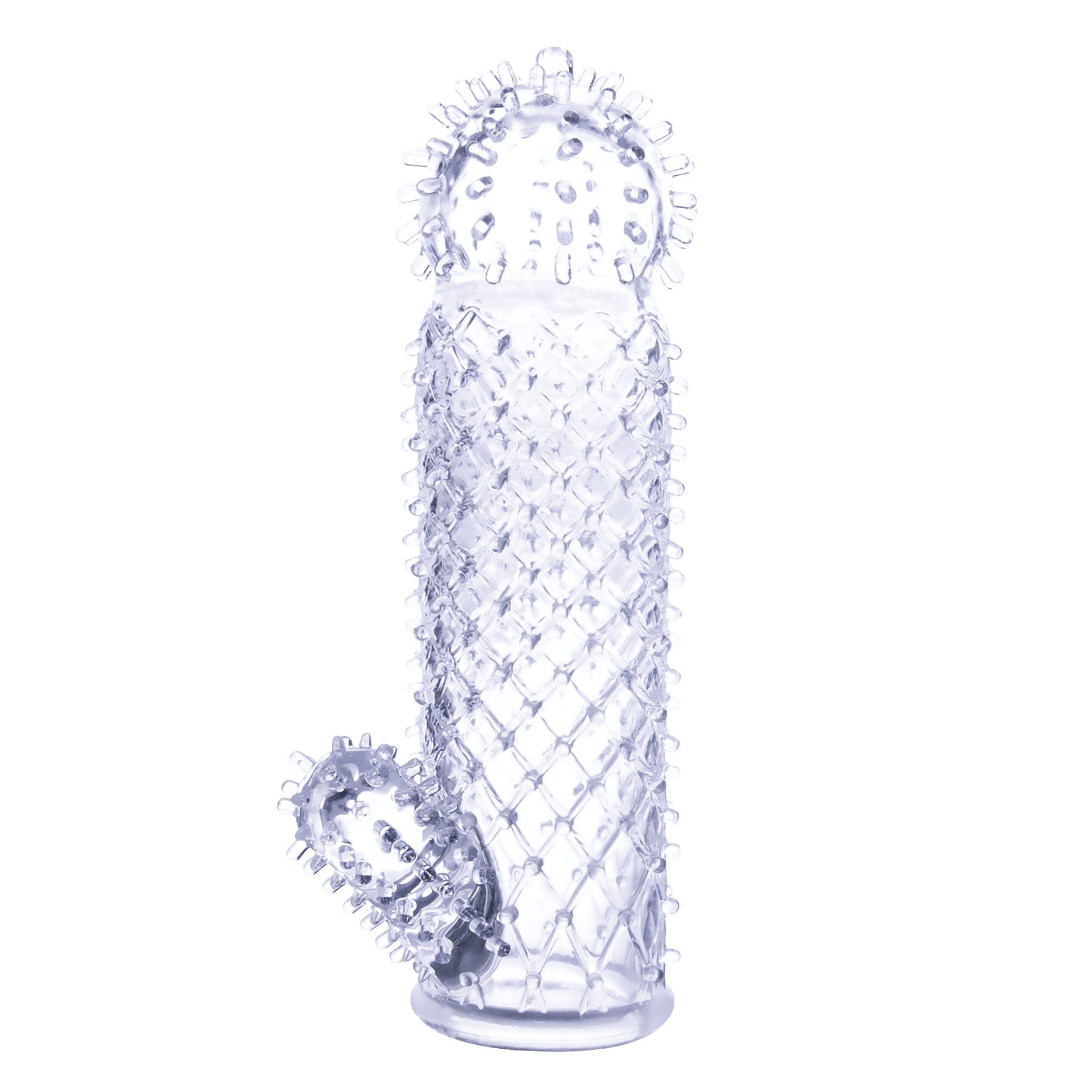 2 Seductive Tickler Sleeves Set Clear