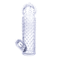 2 Seductive Tickler Sleeves Set Clear