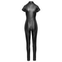 Leather Jumpsuit