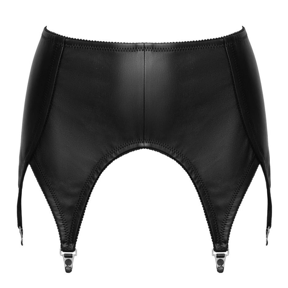 Leather Suspender Belt