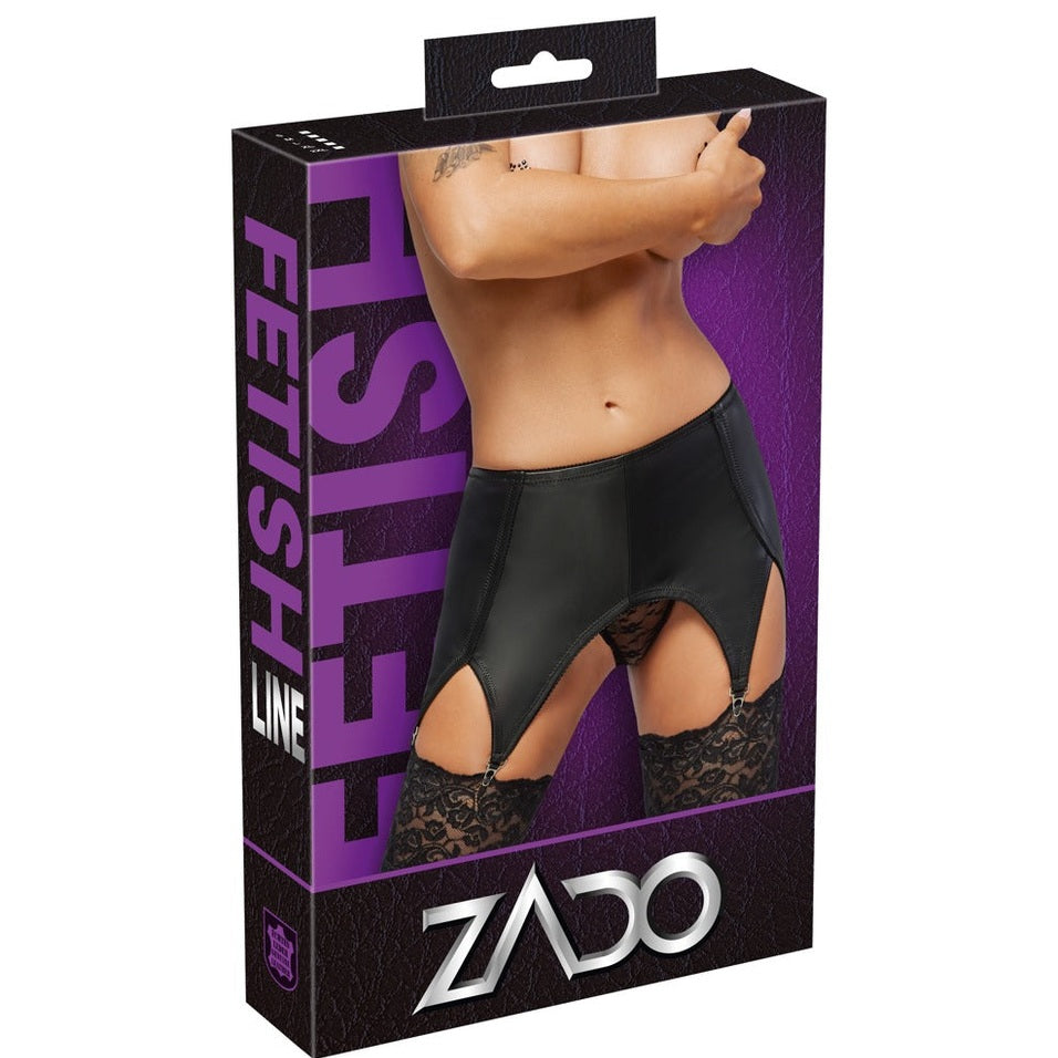 Leather Suspender Belt