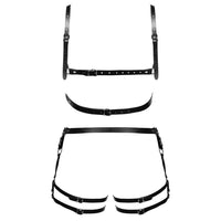 Leather Harness Set M/L