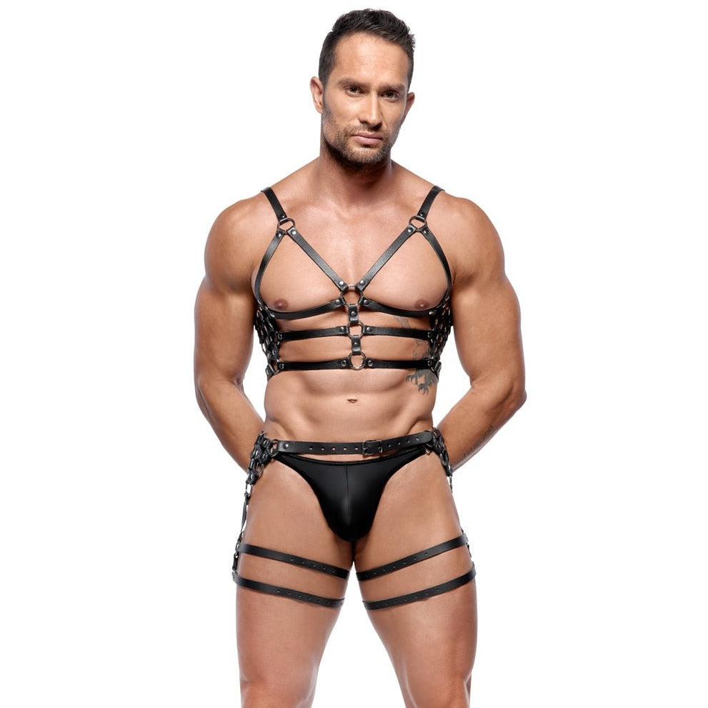 Leather Harness Set M/L
