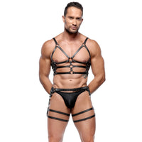 Leather Harness Set M/L