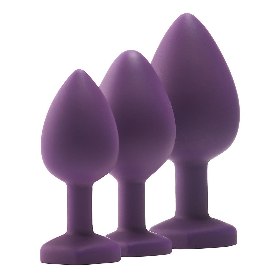 Anal Training Kit Gem Stone Purple
