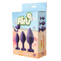Anal Training Kit Gem Stone Purple