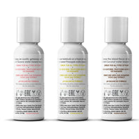 Simply Tropical Trio - vesipohjainen liukuvoide 3 x 30 ml