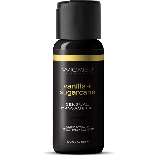 Vanilla & Sugarcane -hierontaöljy 120 ml