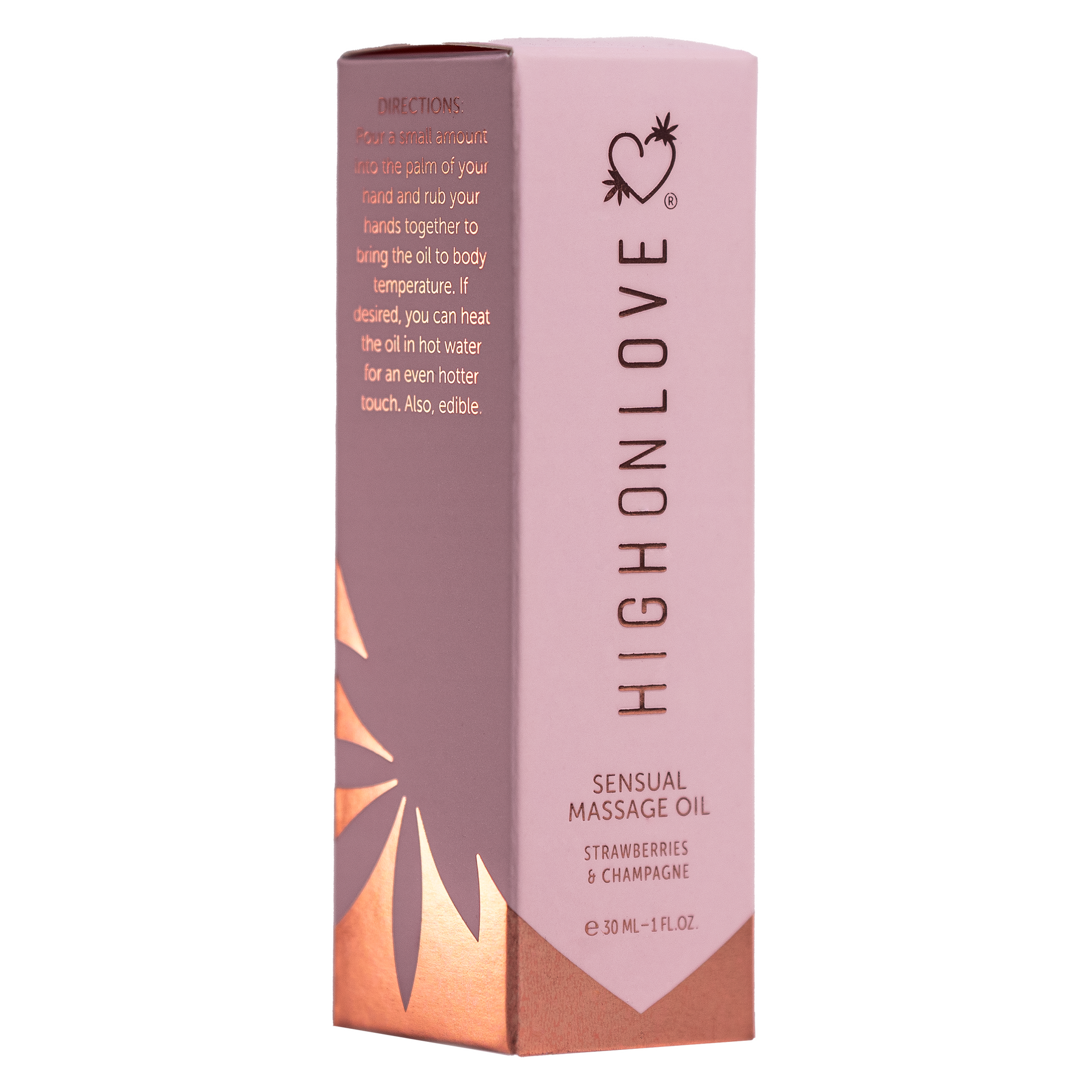 Strawberries & Champagne - minikokoinen hierontaöljy 30 ml