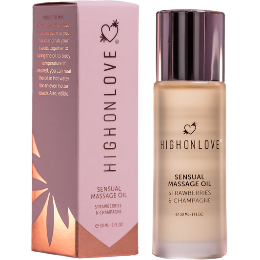 Strawberries & Champagne - minikokoinen hierontaöljy 30 ml