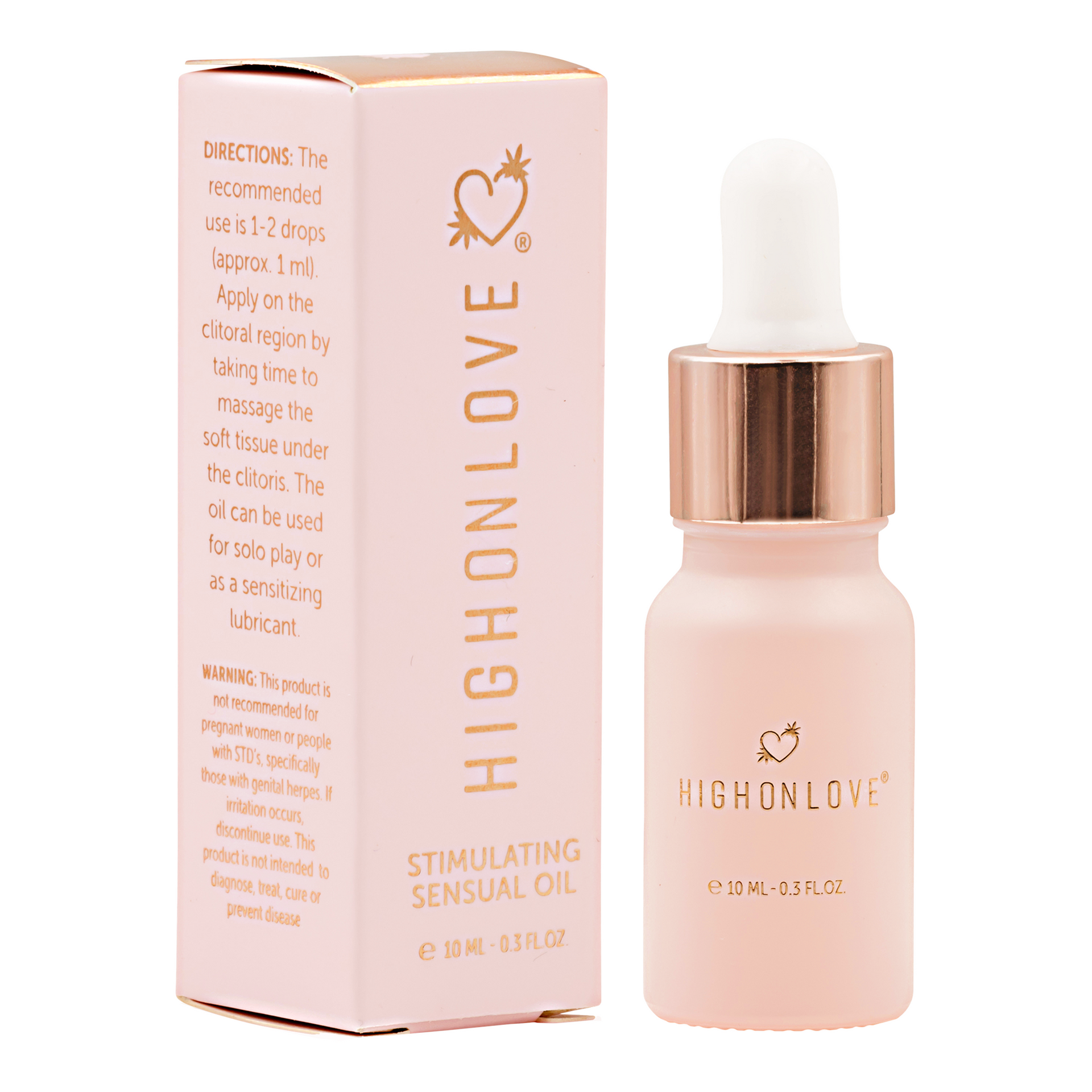 Mini Sensual Stimulating Oil - matkakokoinen kihelmöivä intiimiöljy 10 ml