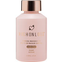 CBD Sensual Massage Oil Sugar High - hierontaöljy