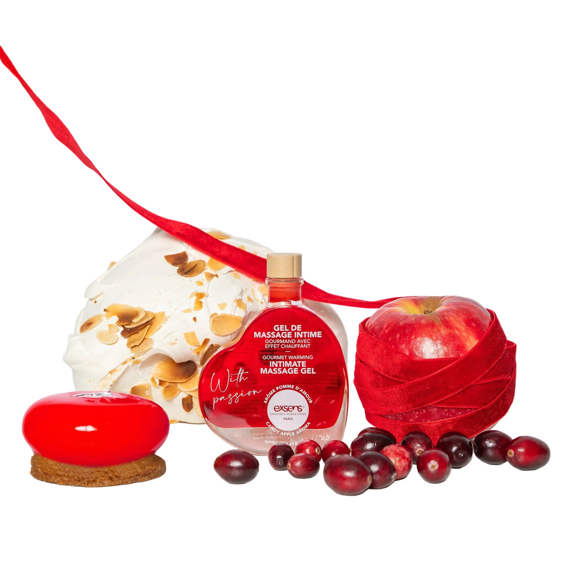 Candy Apple - lämmittävä ja syötävä hierontageeli