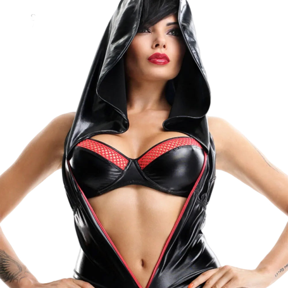 Demoniq Shibari catsuit -setti köysillä