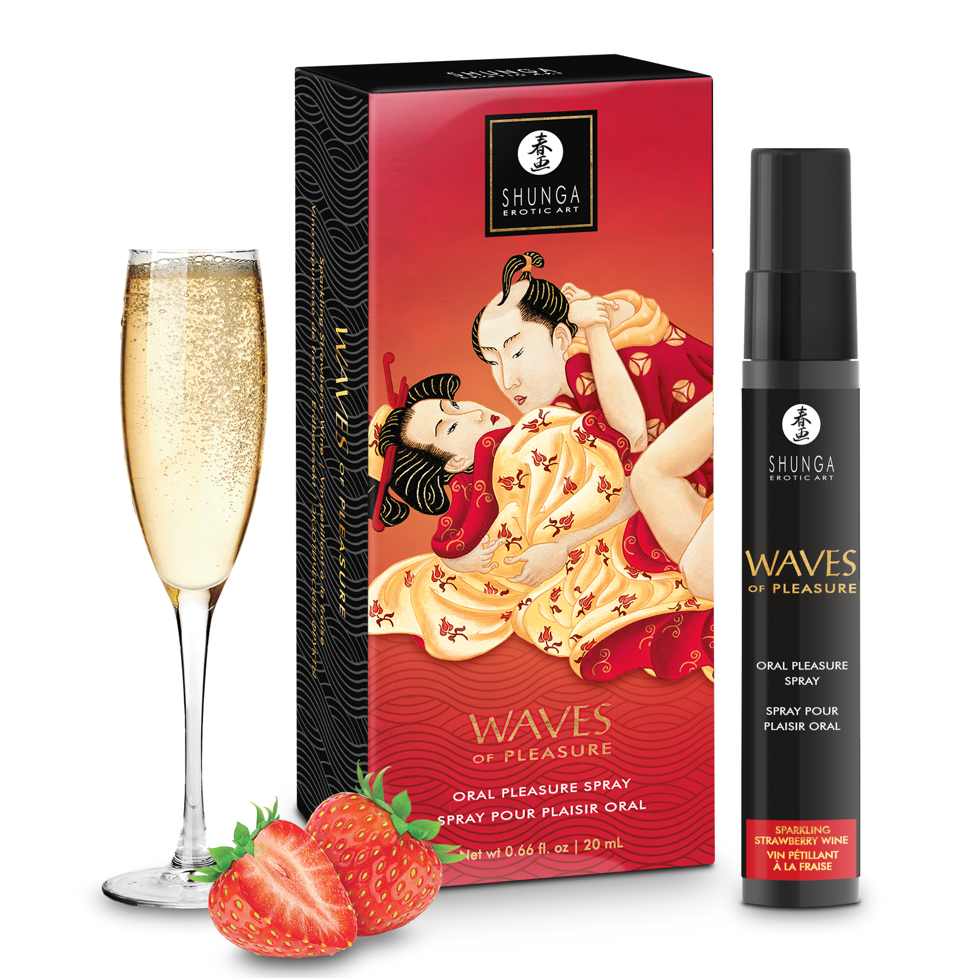Sparkling Strawberry Wine Oral Pleasure - suihke
