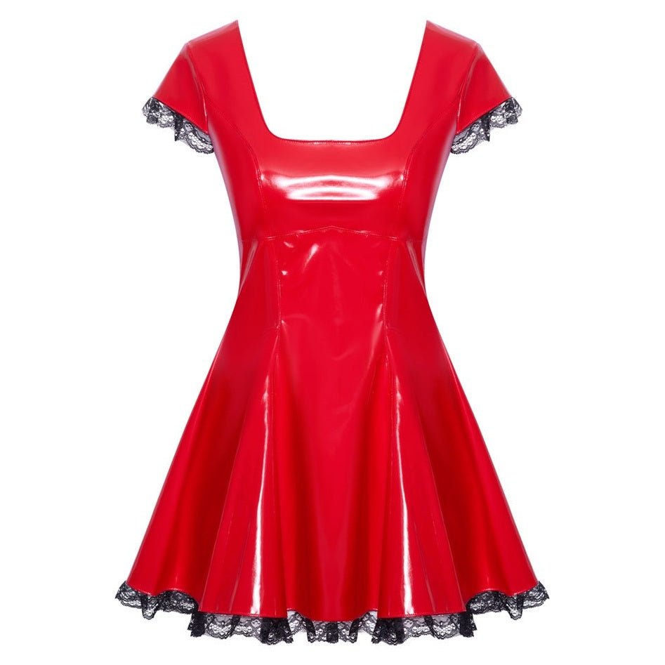 Vinyl dress