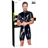 Short Vinyl Jumpsuit