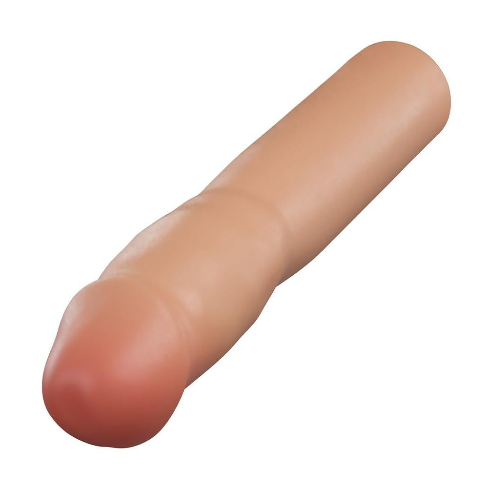 Silicone Penis Xtender Beige