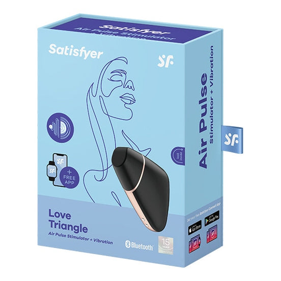 Love Triangle Connect App Black