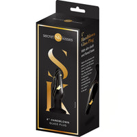 4 Inch Handblown Glass Plug