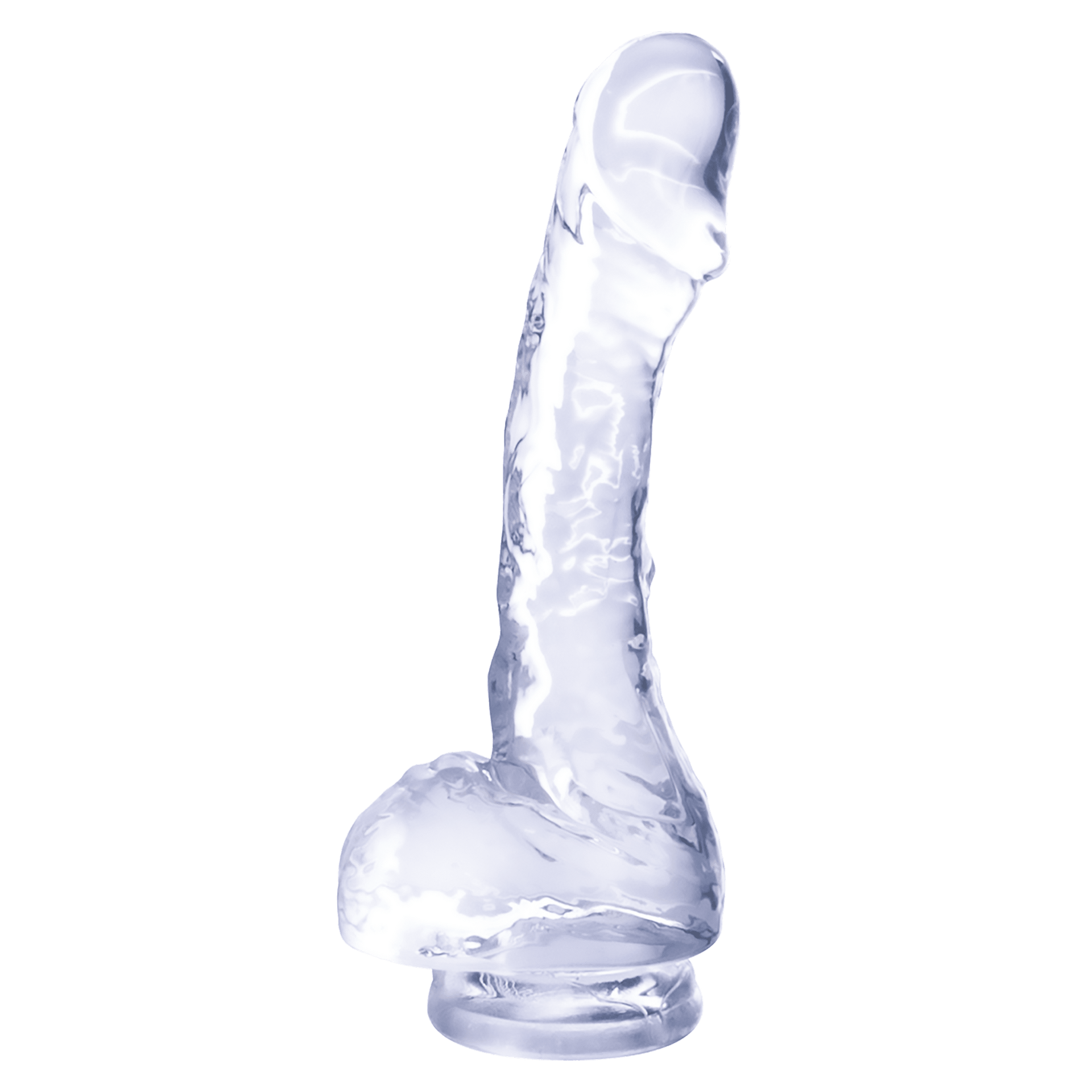 4 Inch Realistic Mini Dildo With Suction Cup Clear