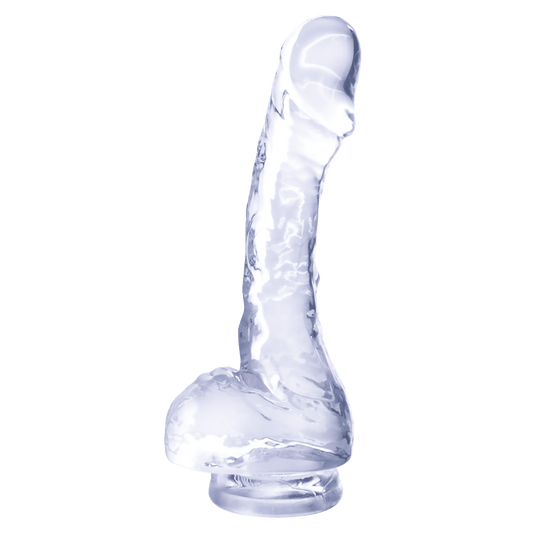 4 Inch Realistic Mini Dildo With Suction Cup Clear