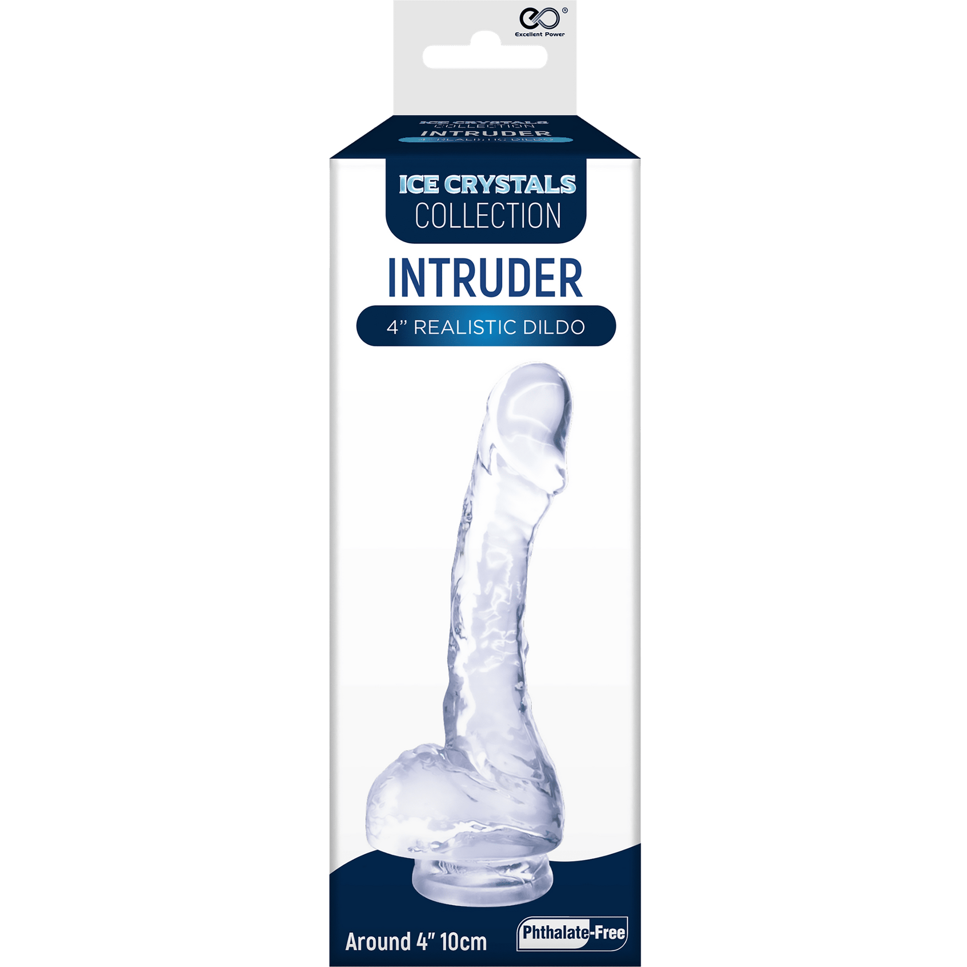 4 Inch Realistic Mini Dildo With Suction Cup Clear