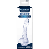 4 Inch Realistic Mini Dildo With Suction Cup Clear