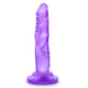 5 Inch Mini Cock Purple