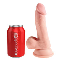 6.5 Inch Triple Density Cock With Balls Light
