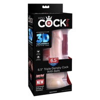6.5 Inch Triple Density Cock With Balls Light