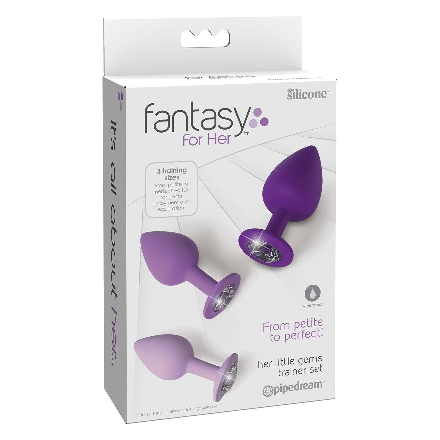 Her Little Gems Trainer Set Purple