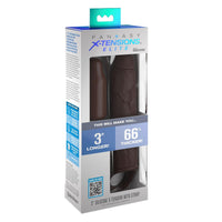 7 Inch Extension With Strap Brown