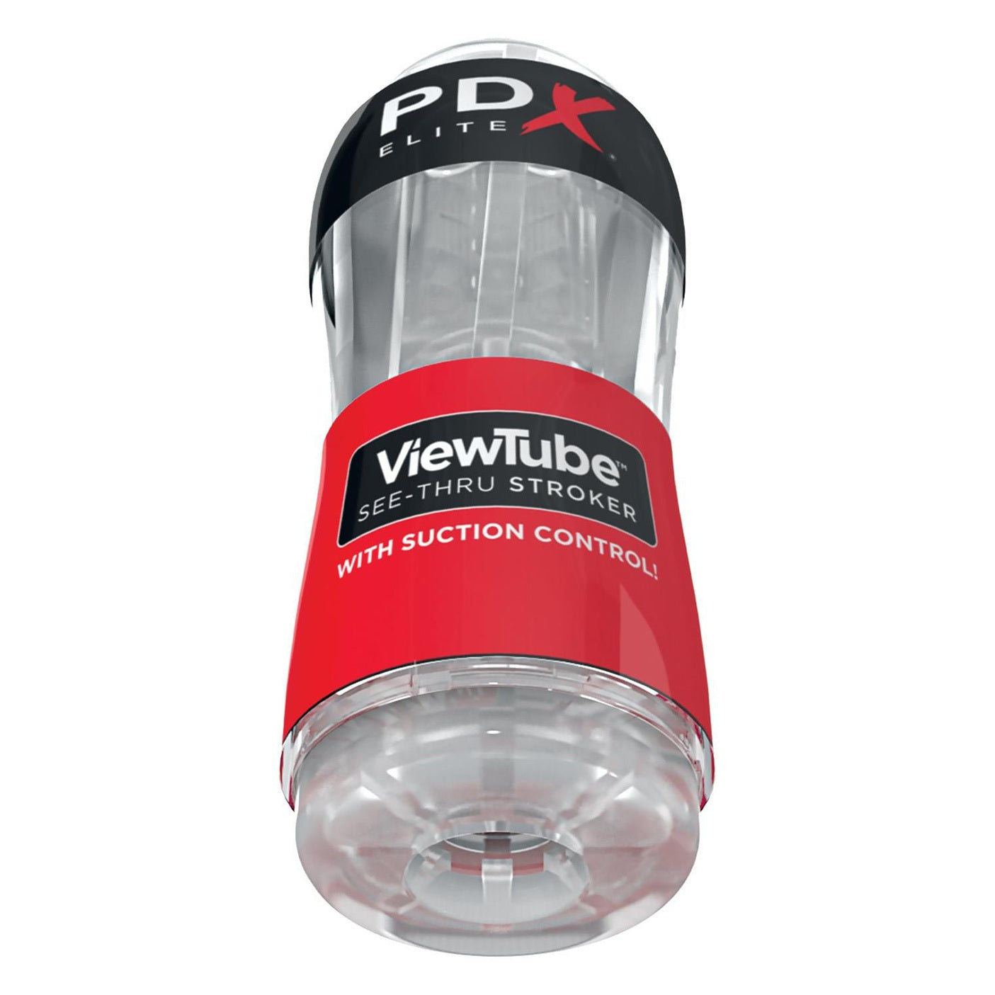 Viewtube See-Thru Stroker Red