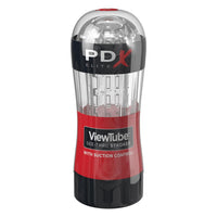 Viewtube See-Thru Stroker Red