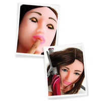 Pipedream Extreme Toyz Fuck My Face Mega Masturbator - Brunette Light