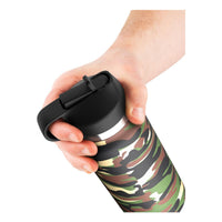 Fap Flask - Happy Camper Discreet Stroker Clear
